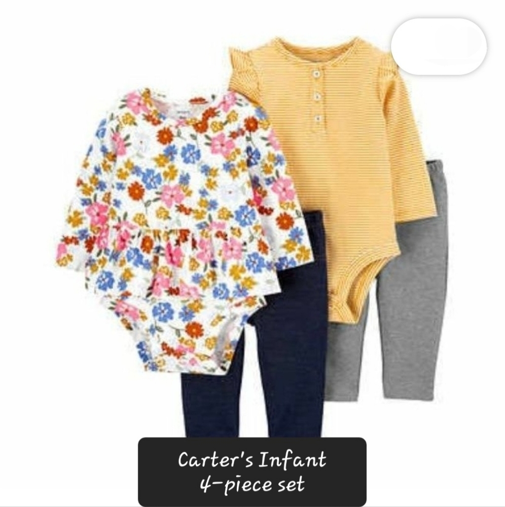 Carter's Infant 4-piece set